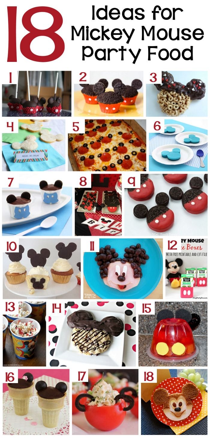 70+ Mickey Mouse Diy Birthday Party Ideas â About Family Crafts